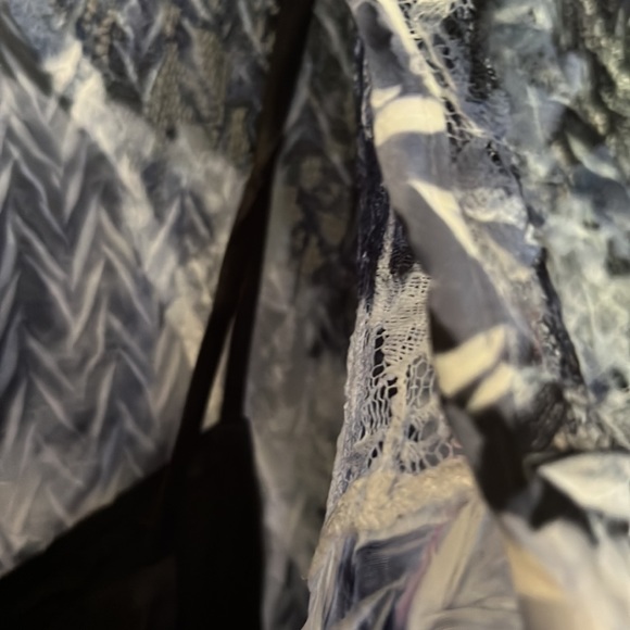 Komarov size X/L blue and white dress - Picture 11 of 11